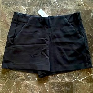 Candies Black Shorts with Tulip Pocket Details
